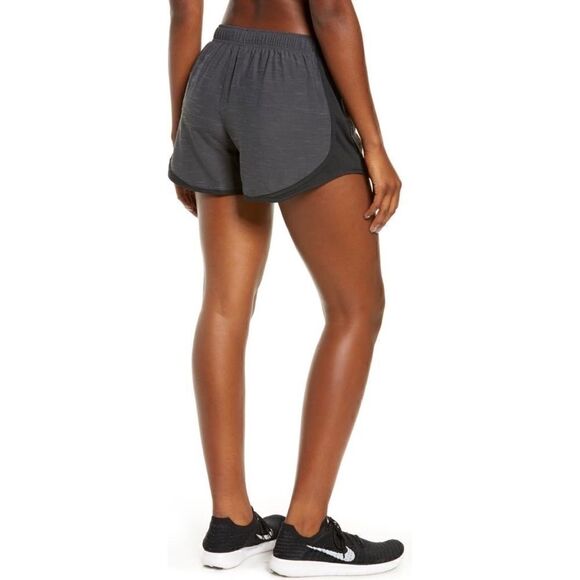 Nike tempo dri fit running shorts in black heather/wolf grey - Picture 3 of 8